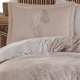 Hobby Fiona Cream - Double Satin Duvet Cover Set