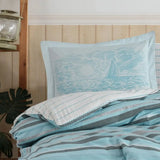 Hobby Talisa Aqua - Poplin Studio Single Duvet Cover Set