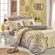 Hobby Mirella Capucino - Poplin Double Duvet Cover Set