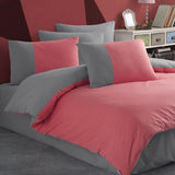 Hobby Diamond Koral - Poplin Double Duvet Cover Set