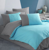 Hobby Diamond Turquoise - Poplin Double Duvet Cover Set