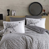 Hobby Arianna Gray - Poplin Double Duvet Cover Set - Sprout & Snooze