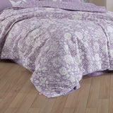 Hobby Hira Lila - Single Poplin Quilted Duvet Cover Set