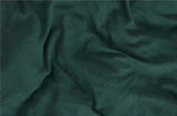 Dark Green - 100% Cotton 3 Piece Duvet Cover Set | 4 Piece Sheet Set |