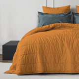 MustardYellow - 3Piece | QuiltBedding with Pillowcases | Lightweight