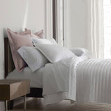 White - 3-Piece | Quilt Bedding with Quilt Pillowcases | Lightweight |