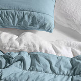 SkyBlue - 3-Piece | Quilt Bedding with Pillowcases | Lightweight