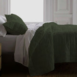 MossGreen - 3-Piece Quilt Bedding with Pillowcases | Lightweight