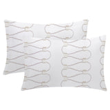 Vivienne - 3 Piece Crewel Embroidered Duvet Set | Linen Cotton Mix |