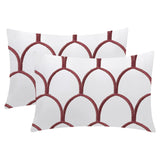 Thalia - 3 Piece Crewel Embroidered Duvet Set | Linen Cotton Mix |