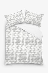 Fiora - 3 Piece Crewel Embroidered Duvet Set | Linen Cotton Mix |