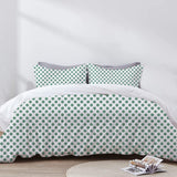 Sylvana - 3 Piece Crewel Embroidered Duvet Set | Linen Cotton Mix |