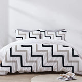 Zenobia - 3 Piece Crewel Embroidered Duvet Set | Linen Cotton Mix |