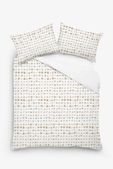 Aveline - 3 Piece Crewel Embroidered Duvet Set | Linen Cotton Mix |