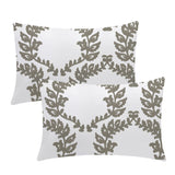 Pandora - 3 Piece Crewel Embroidered Duvet Set | Linen Cotton Mix |