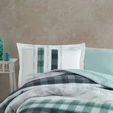 Hobby Suelita Green - Single Perketest Kapitone Duvet Cover Set