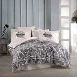 Hobby Terry Gray - Double Satin Duvet Cover Set