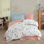 Hobby Paradie Blue - Poplin Studio Single Duvet Cover Set