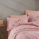 Hobby Missy Pudra - Double Poplin Quilted Duvet Cover Set