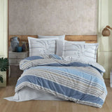 Hobby Debora Blue - Ranforce Double Duvet Cover Set