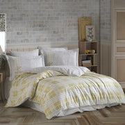 Hobby Denim Yellow-Poplin Single Duvet Cover Set