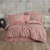 Hobby Camila Salmon - Ranforce Double Duvet Cover Set