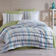 Hobby Vivaldi Turkuaz - Ranforce Double Duvet Cover Set