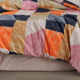 Hobby Bermuda Orange - Poplin Double Duvet Cover Set