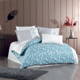 Hobby Carmen Turquoise - Poplin Double Duvet Cover Set